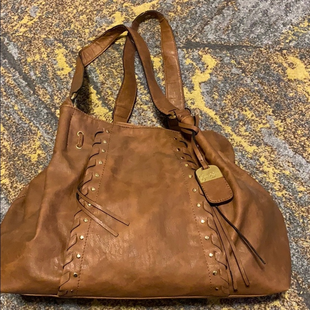 Jessica Simpson Tan purse used